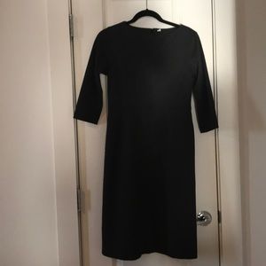 Gray Uniqlo sheath dress small